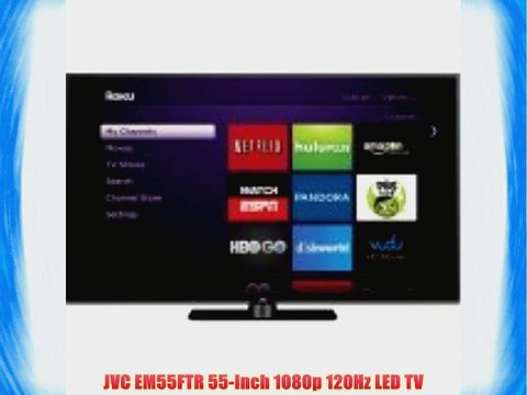 JVC EM55FTR 55-Inch 1080p 120Hz LED TV