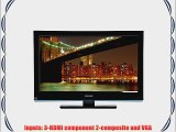 Sansui SLED3280 32-Inch Widescreen LED 1080p HDTV with 30 3/4 x 20 x 2 3/8 Inches Panel