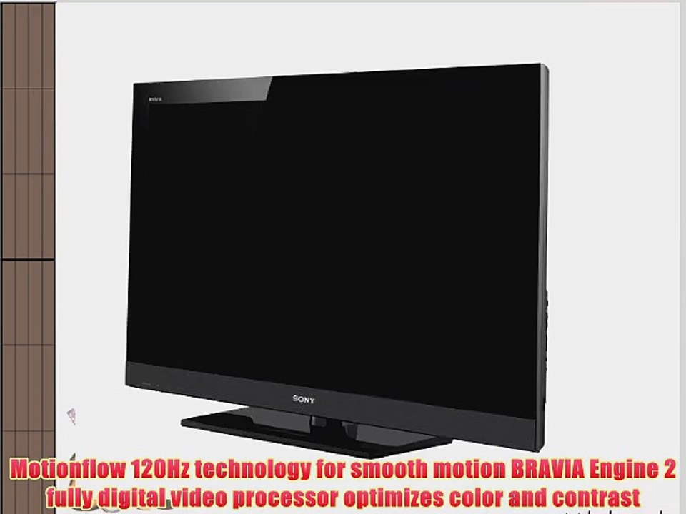 Black Tilting Wall Mount Bracket for Sony KDL-40W3000 LCD 40 inch HDTV TV 
