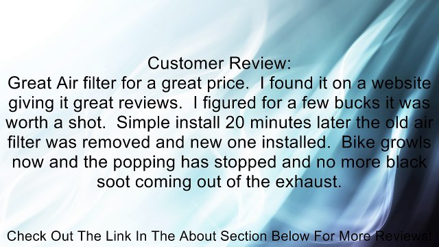 Emgo 12-55760 60mm Clamp-On Air Filter Review