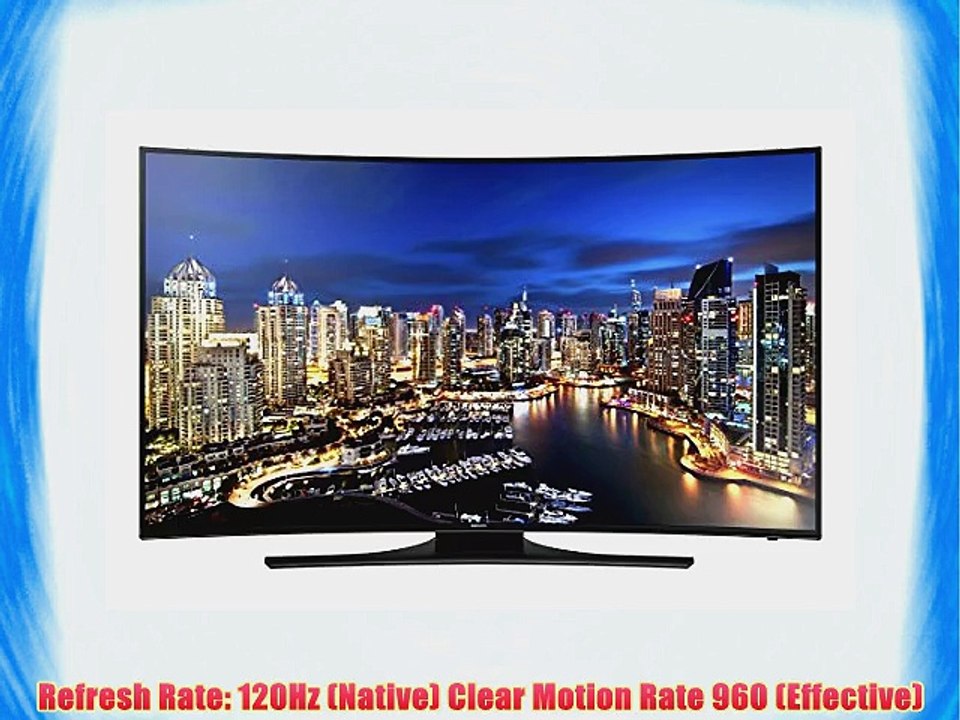 Samsung UN55HU7250 Curved 55-Inch 4K Ultra HD 120Hz Smart LED TV