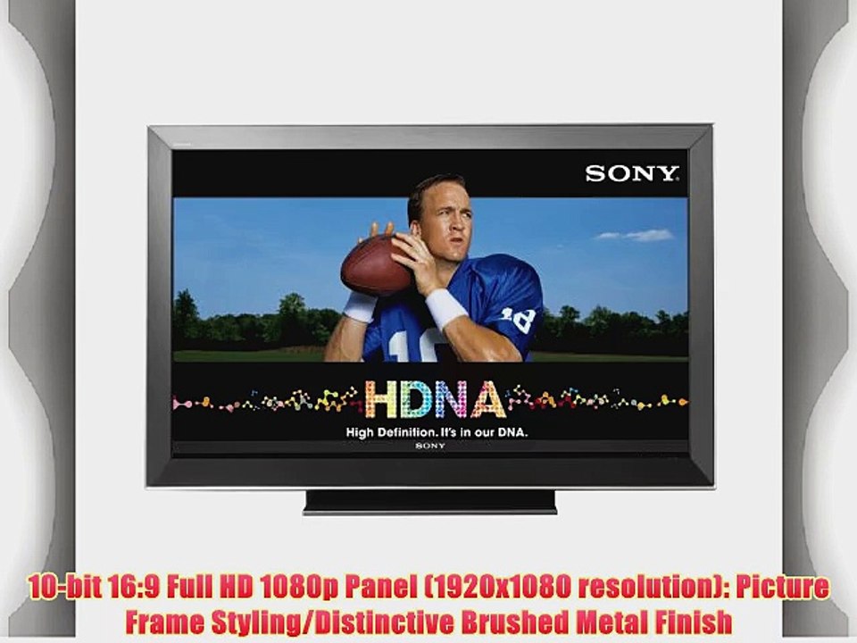 Sony Bravia WSeries KDL40W3000 40Inch 1080p LCD HDTV video Dailymotion