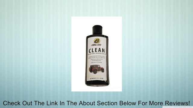 Bestop 11203-00 Vinyl Window Cleaner, 8 oz. bottle Review