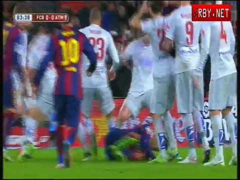 برشلونة 1-0 اتلتيكو مدريد - ذهاب كأس الملك - تعليق حفيظ دراجي - 21.1.2015