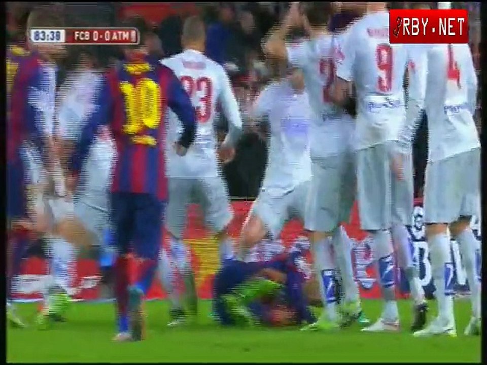 برشلونة 1-0 اتلتيكو مدريد - ذهاب كأس الملك - تعليق حفيظ دراجي - 21.1.2015