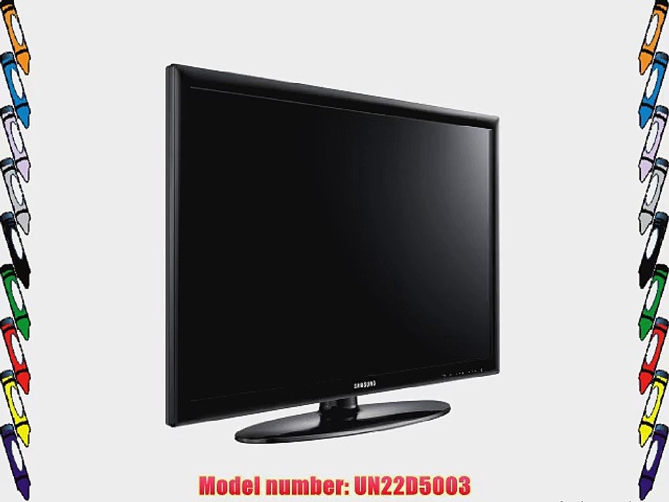 Samsung UN22D5003 22-Inch 1080p 60Hz LED HDTV (Black) [2011 MODEL]