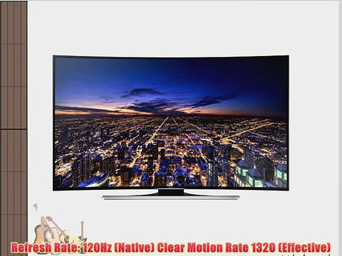 Samsung UN65HU8700 Curved 65-Inch 4K Ultra HD 120Hz 3D Smart LED TV