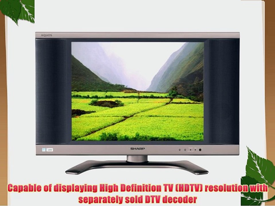 Sharp Aquos LC-20B8US 20-Inch HD-Ready LCD Flat Panel TV