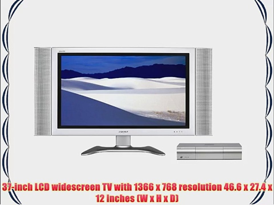 Sharp Aquos LC-37HV4U 37-Inch HD-Ready Flat-Panel LCD TV