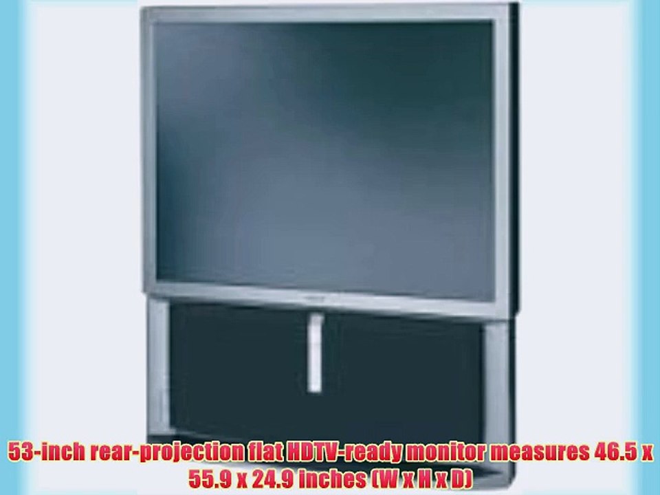 Sony 53'' HDTV Monitor with Digital Reality Creation(TM) (kp-53hs30)