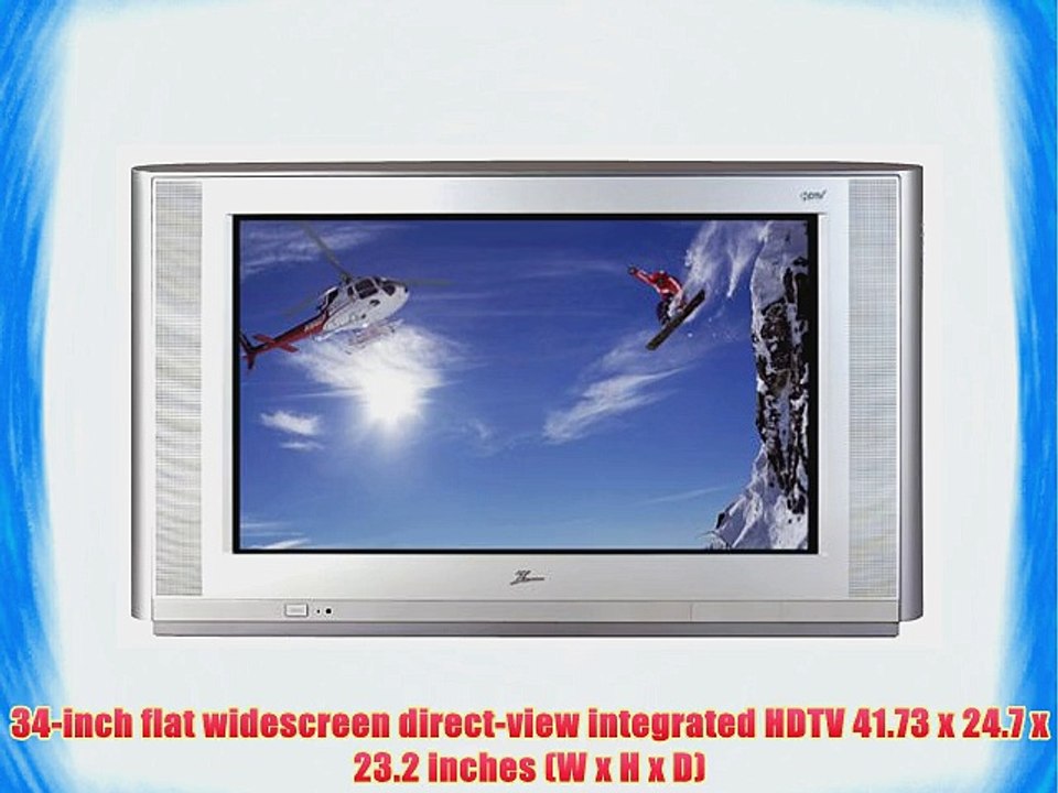 Zenith C34W23 34-Inch Widescreen Integrated HDTV
