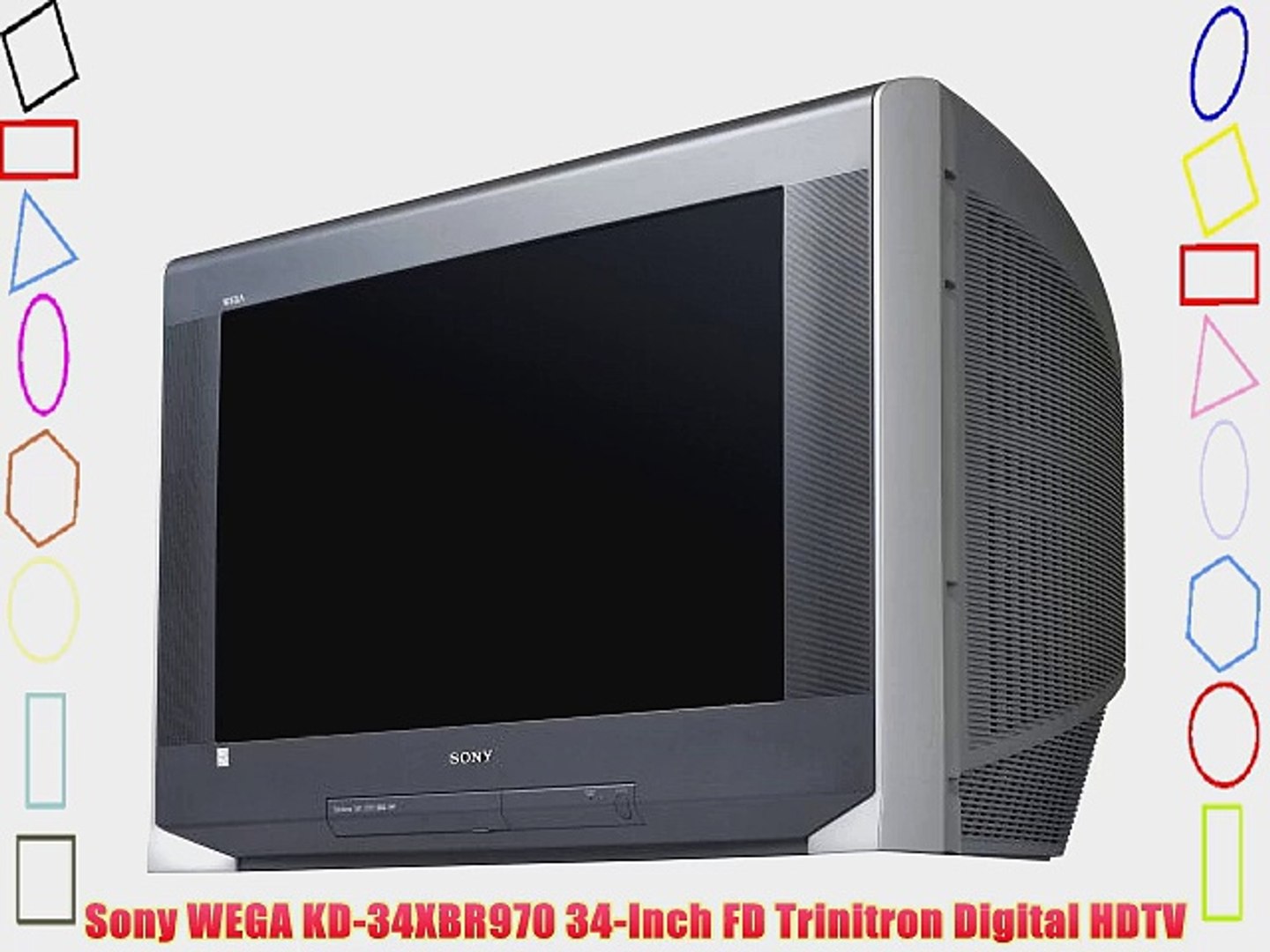 Sony WEGA KD-34XBR970 34-Inch FD Trinitron Digital HDTV - video Dailymotion