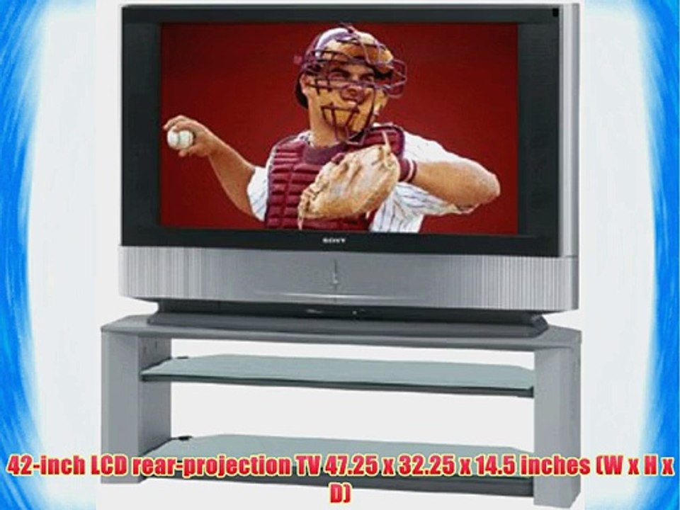 Sony Grand WEGA KF-42WE610 42-Inch HDTV-Ready LCD Rear Projection TV