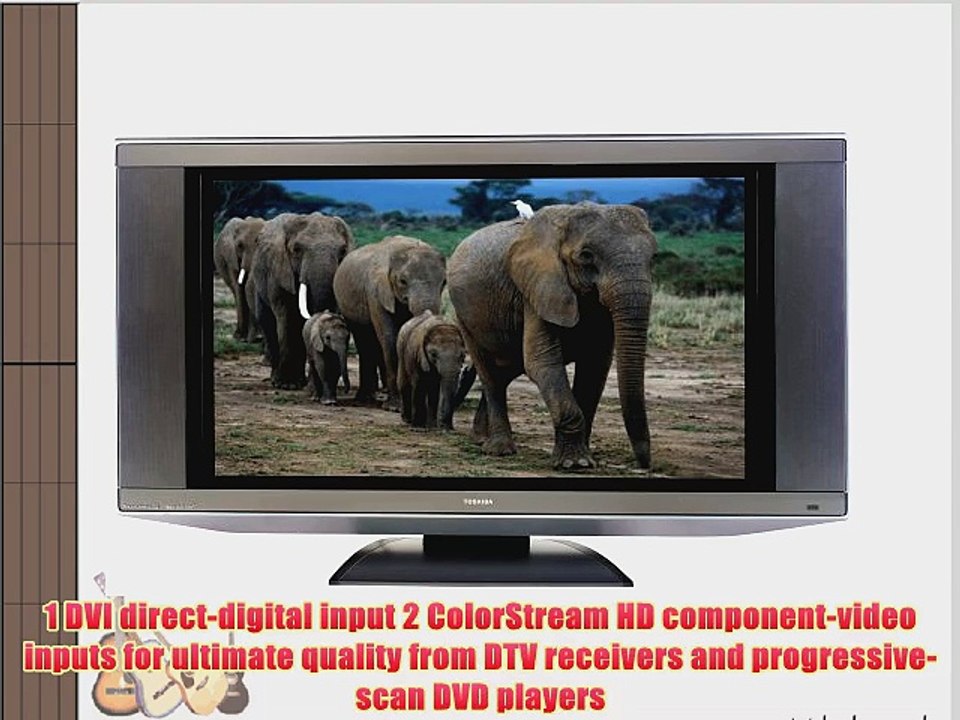 Toshiba 42HP84 42-Inch TheaterWide HD-Ready Flat-Panel Plasma TV