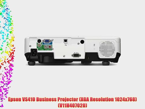 Epson VS410 Business Projector (XGA Resolution 1024x768) (V11H407020)