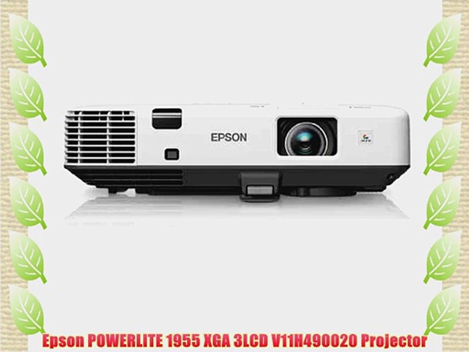 Epson POWERLITE 1955 XGA 3LCD V11H490020 Projector