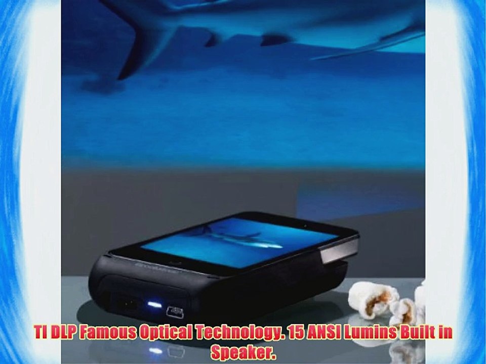 Pocket DLP Pico Projector for iPhone 4/4s (Telstar-MP07)
