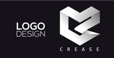 Professional Logo Design - Adobe Illustrator cs6 (Crease)