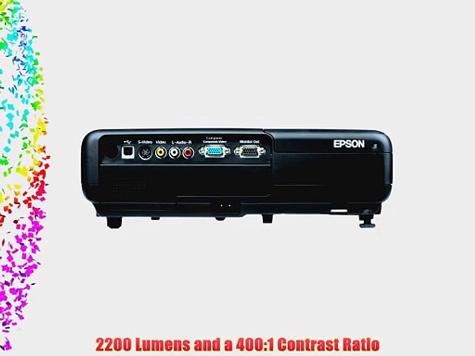 Epson PowerLite 77c Business Projector (XGA Resolution 1024x768) (V11H254220)