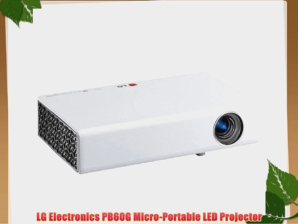 LG Electronics PB60G Micro-Portable LED Projector