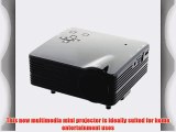 Multimedia LED Projector with VGA Port HDMI AV-IN from ExpressPanda | Mini Projector for Laptop