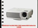 XD205R DLP Proj XGA 2000:1 2000 Lumens HD15 Svideo Rca 5.29LBS