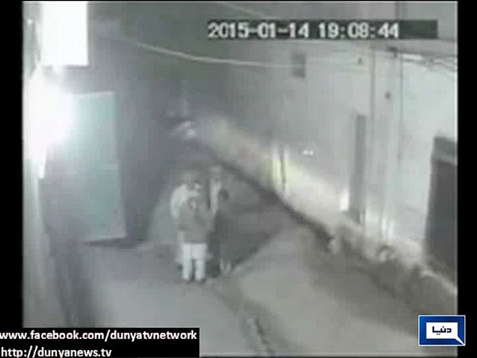 CCTV Footage of ASI Qaisar assassination
