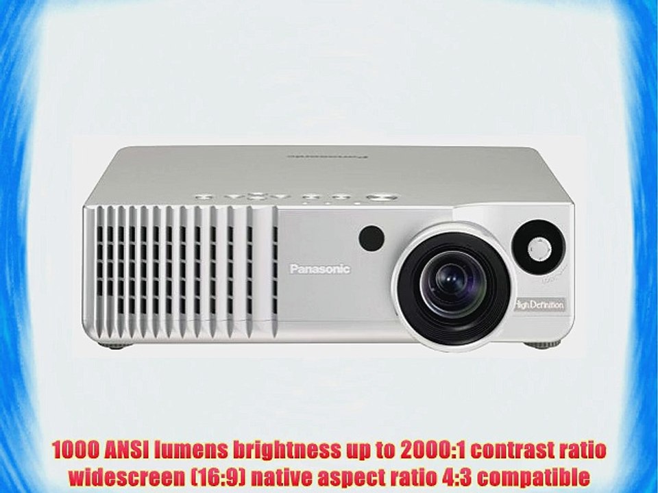 Panasonic PT-AE700U High-Definition Home Cinema LCD Projector