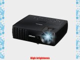 InFocus IN1112 Ultra Mobile Widescreen DLP Projector 2.75 lbs WXGA 2200 Lumens