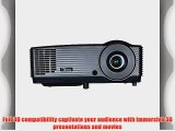 Optoma DS331 Full 3D SVGA 3200 Lumen DLP Multimedia Projector with 2 HDMI Ports