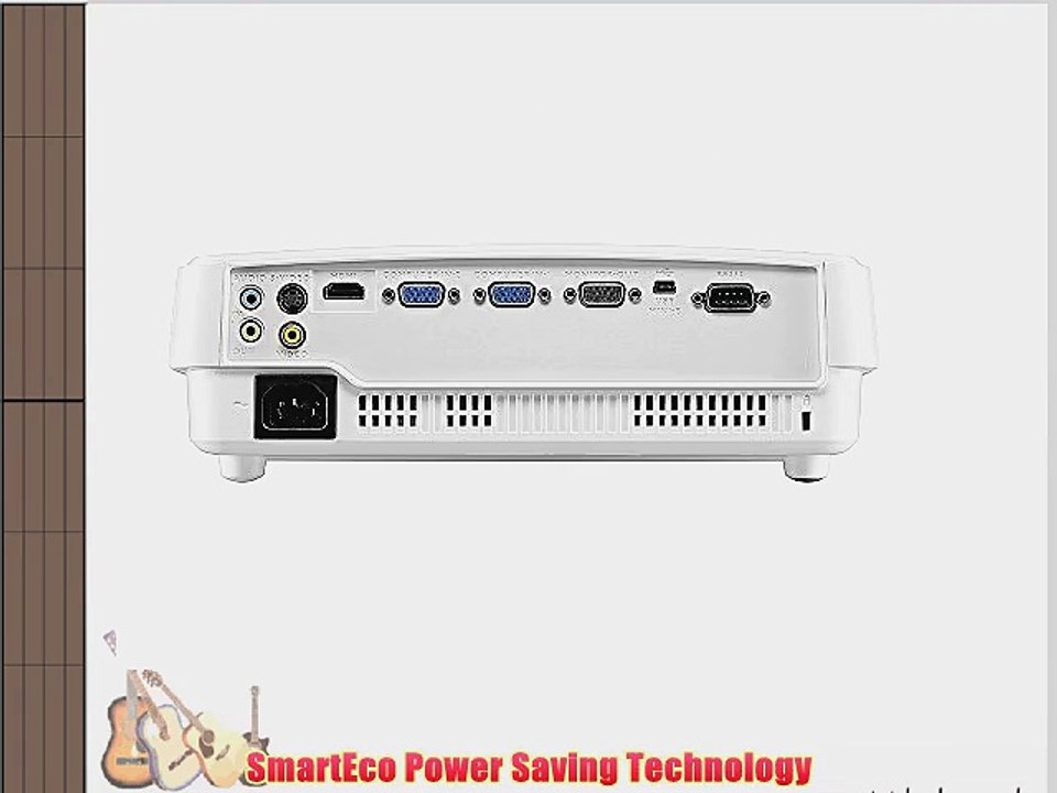 BenQ MX525 XGA 3200 Lumens 3D Ready Projector with HDMI 1.4A