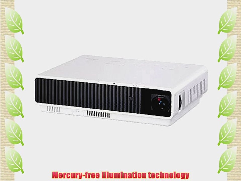Casio XJ-M245 1080p WXGA Signature Series Projector with 2500 Lumens and Wireless Network Adapter