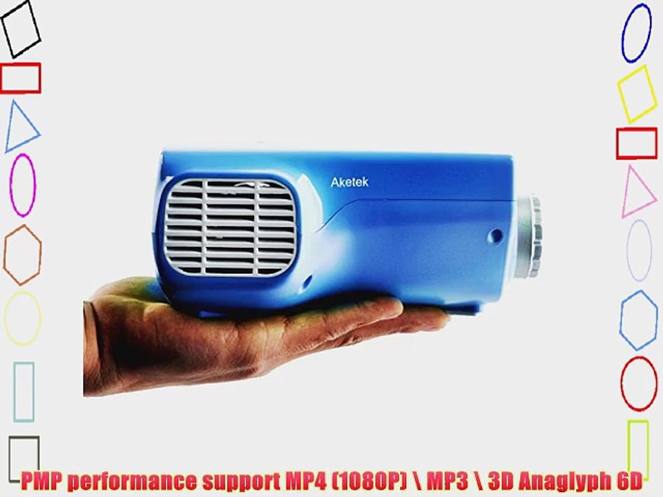 Aketek? HDMI Multimedia Portable Aketek HD LED LCD Projector Cinema Theater with Music Photos