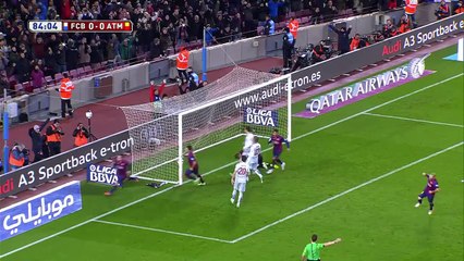 Скачать видео: برشلونة 1-0 أتلتيكو مدريد | هدف ليونيل ميسي