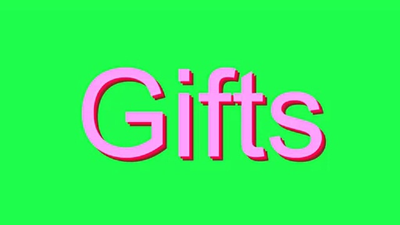 How to Pronounce Gifts