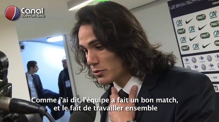 Cavani :  "Je ne comprends pas ce que veut créer la presse française"
