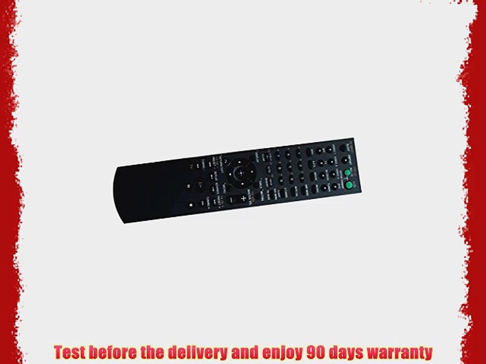 Replacement Remote Control Fit For Sony DAV-HDX576WF DAV-HDZ278 HCD-HDX576 DVD Home Theater
