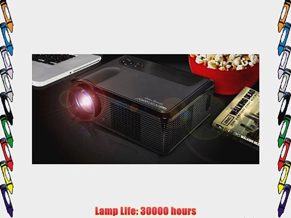 FAVI RioHD-LED-3T Home Theater Projector