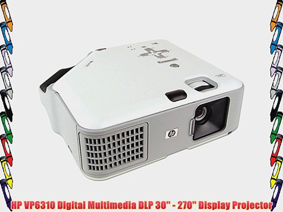 HP VP6310 Digital Multimedia DLP 30'' - 270'' Display Projector