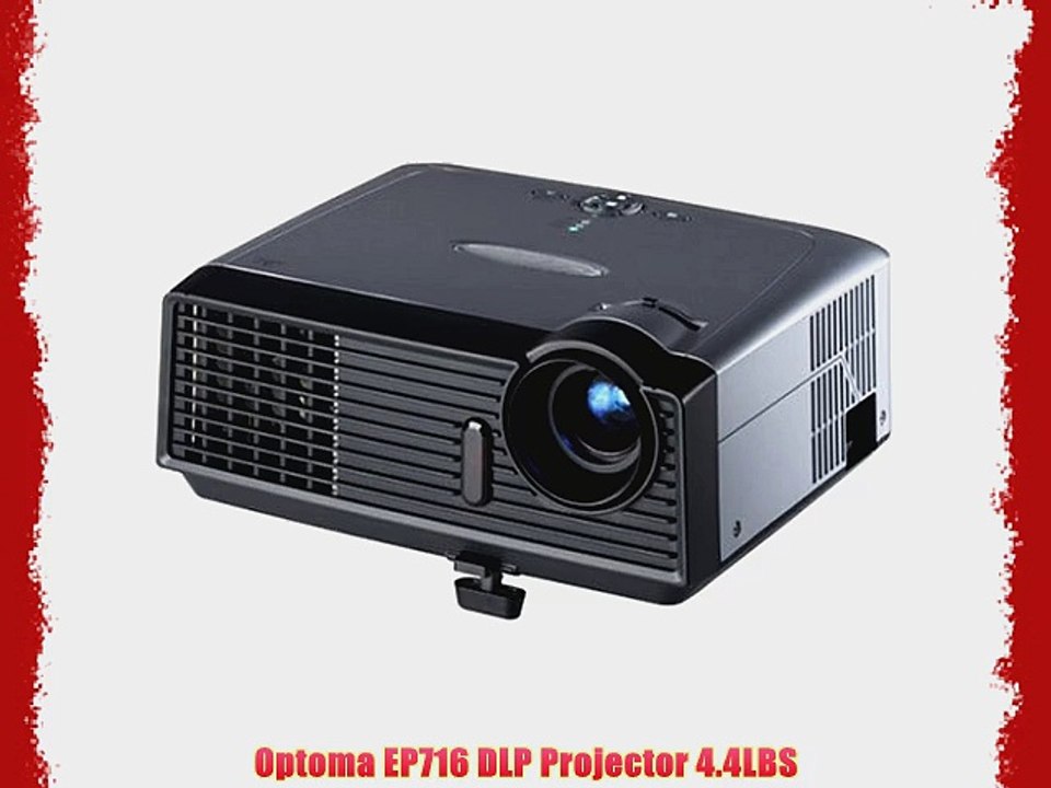 Optoma EP716 DLP Projector 4.4LBS