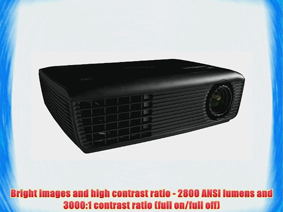 Optoma PRO350W 2800 lumen XGA DLP Multimedia Projector