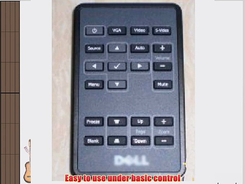 High Quality Projector Remote Control For Dell 1610HD 1610X 1510X