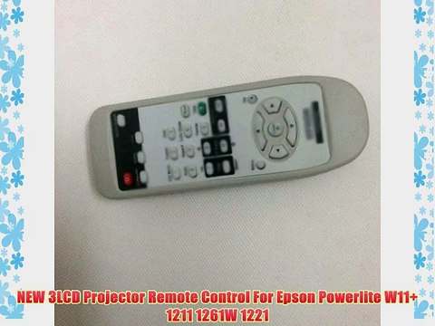 NEW 3LCD Projector Remote Control For Epson Powerlite W11 1211 1261W 1221