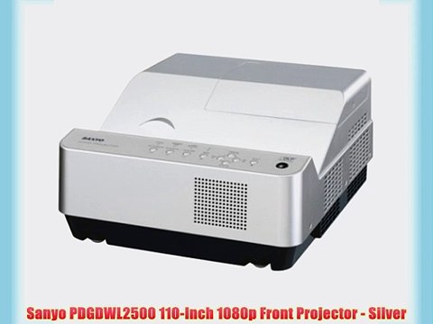 Sanyo PDGDWL2500 110-Inch 1080p Front Projector - Silver
