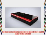 Aketek Newest DLP Home Theater Cinema Projector LED Multimedia Portable Video Pico Micro Small