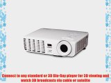 Vivitek D536-3D 3200 Lumen XGA HDMI 120 Hz 2D to 3D Portable DLP Projector
