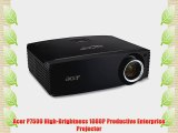Acer P7500 High-Brightness 1080P Productive Enterprise Projector