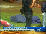 Los gases de aguas termales produjeron el deceso de seis personas en Otavalo