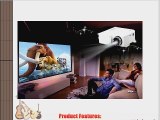 Happyhomestation Mini Multimedia HD LCD Image System Home LED Digital Projector 60 Cinema Theater