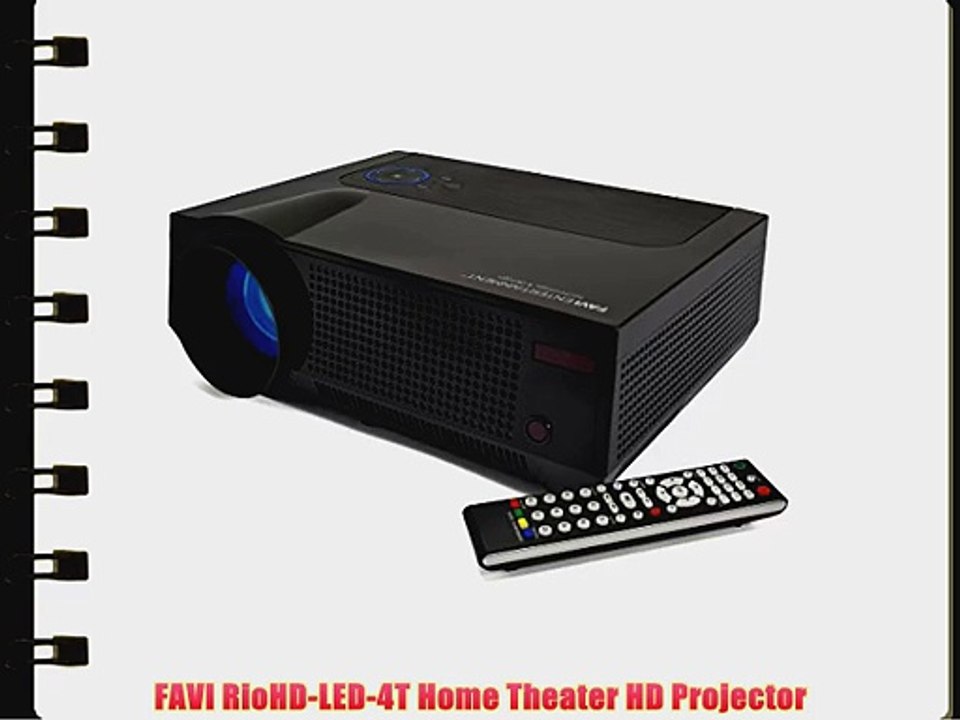 FAVI RioHD-LED-4T Home Theater HD Projector
